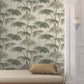 Plein Air Palms Vintage Wallpaper
