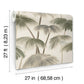 Plein Air Palms Vintage Wallpaper
