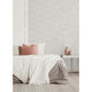 Bamburg Grey Floral Wallpaper