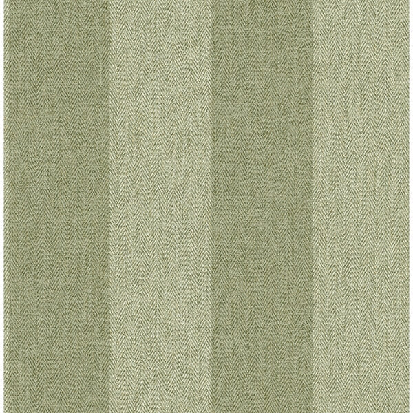 Finn Green Chevron Stripe Wallpaper