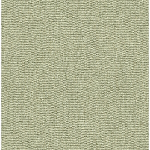 Theo Light Green Chevron Wallpaper