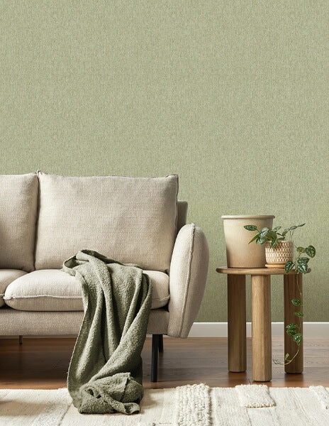 Theo Light Green Chevron Wallpaper