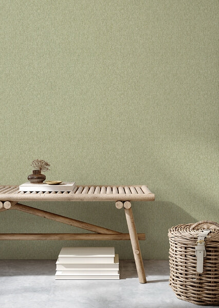Theo Light Green Chevron Wallpaper