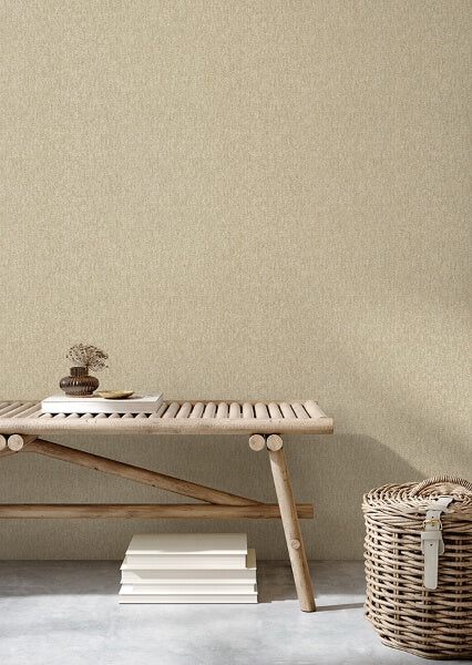 Theo Light Brown Chevron Wallpaper