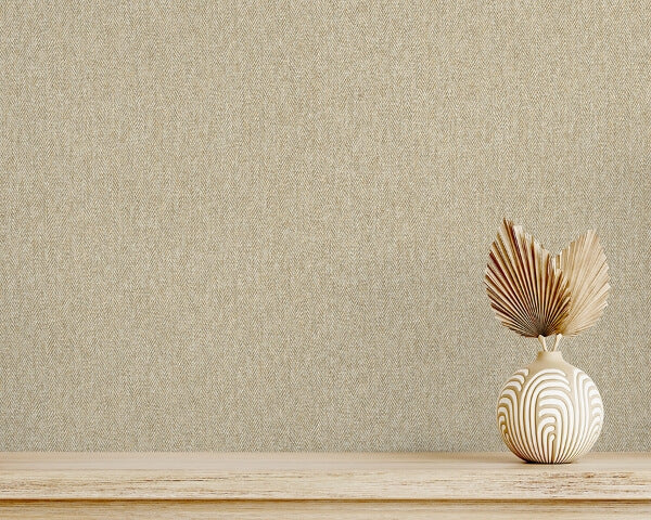 Theo Light Brown Chevron Wallpaper