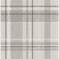 Harris Grey Plaid Chevron Wallpaper