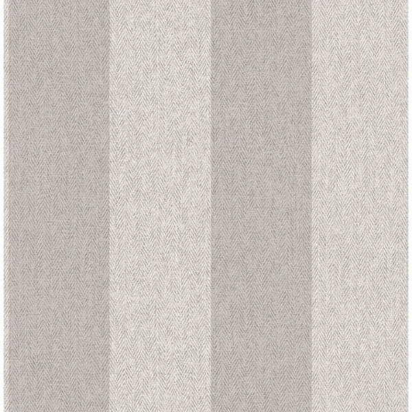 Finn Grey Chevron Stripe Wallpaper