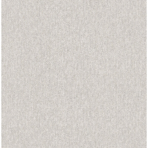 Theo Light Grey Chevron Wallpaper
