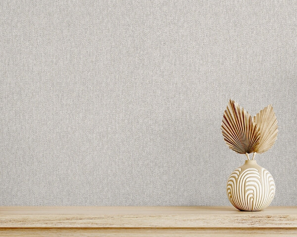 Theo Light Grey Chevron Wallpaper