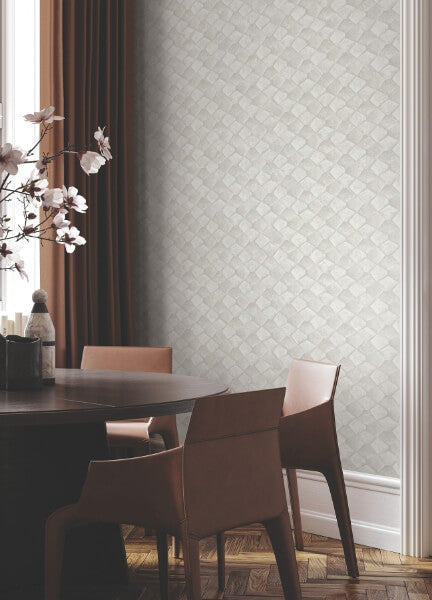 Waterford Dove Tiled Wallpaper