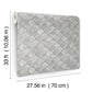 Waterford Grey Tiled Wallpaper
