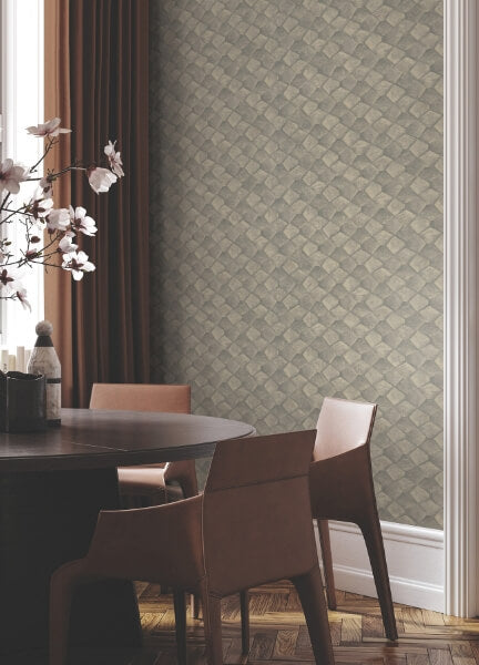 Waterford Gold Tiled Wallpaper