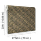Waterford Gold Tiled Wallpaper
