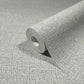 Highland Tweed Grey Faux Fabric Wallpaper