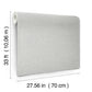 Highland Tweed Grey Faux Fabric Wallpaper