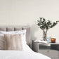 Highland Tweed Dove Faux Fabric Wallpaper
