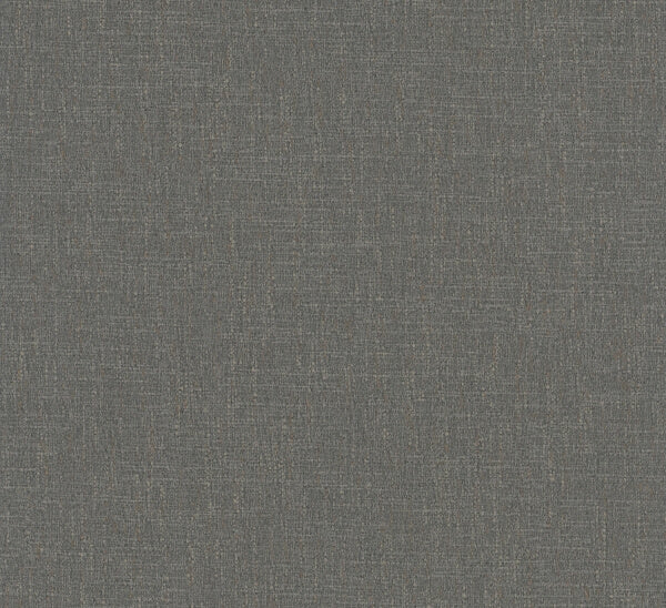 Highland Tweed Charcoal Faux Fabric Wallpaper