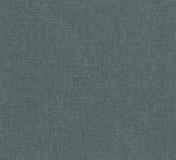 Highland Tweed Dark Blue Faux Fabric Wallpaper