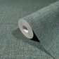Highland Tweed Dark Blue Faux Fabric Wallpaper