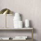 Shimmering Moire Dove Textured Wallpaper