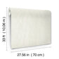 Shimmering Moire White Textured Wallpaper