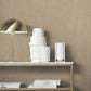 Shimmering Moire Taupe Textured Wallpaper