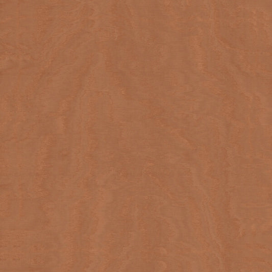 Shimmering Moire Copper Textured Wallpaper