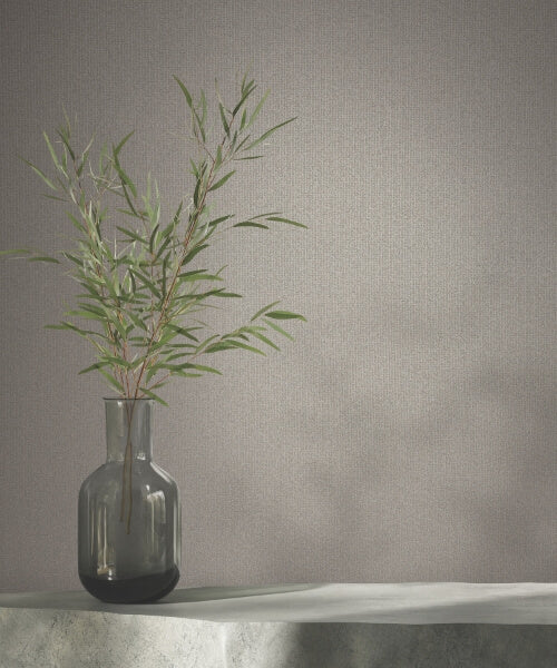 Glistening Quartz Champagne Beaded Wallpaper