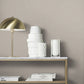 Glistening Quartz Taupe Beaded Wallpaper