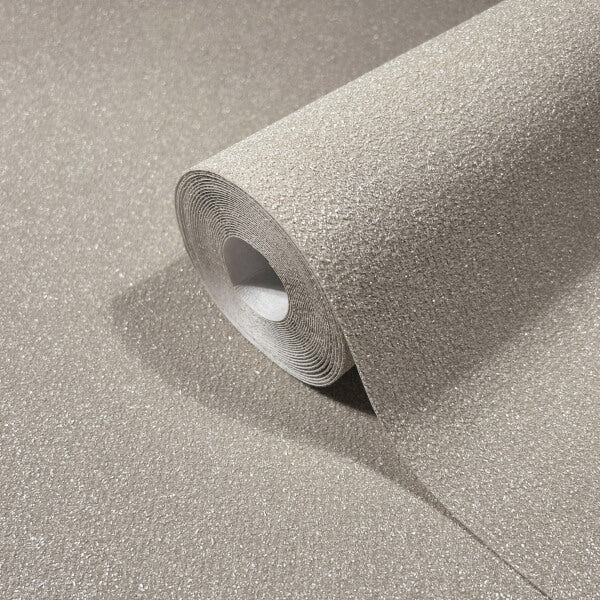 Glistening Quartz Taupe Beaded Wallpaper