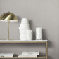 Glistening Quartz Silver Beaded Wallpaper