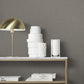 Glistening Quartz Pewter Beaded Wallpaper