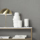 Hudson Pewter Hammered Metal Wallpaper