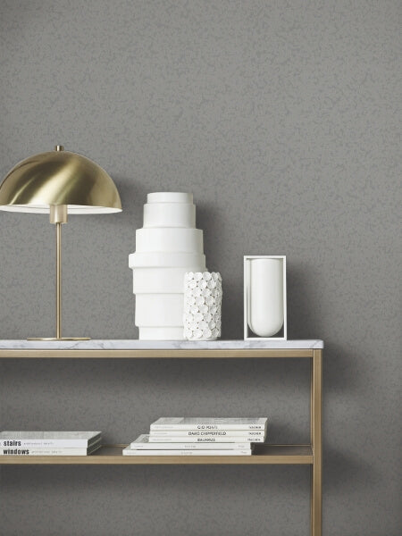 Hudson Pewter Hammered Metal Wallpaper