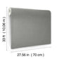 Hudson Pewter Hammered Metal Wallpaper