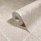 Marquetry Beige Tile Wallpaper