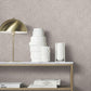 Marquetry Grey Tile Wallpaper