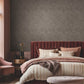 Marquetry Taupe Tile Wallpaper