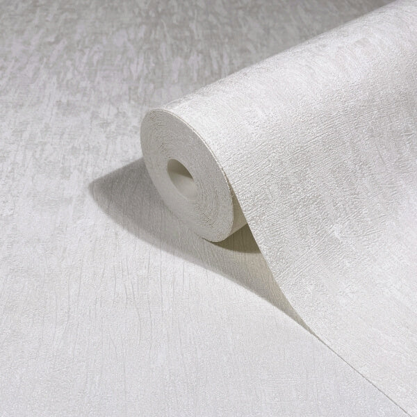 Dustan White Distressed Wallpaper