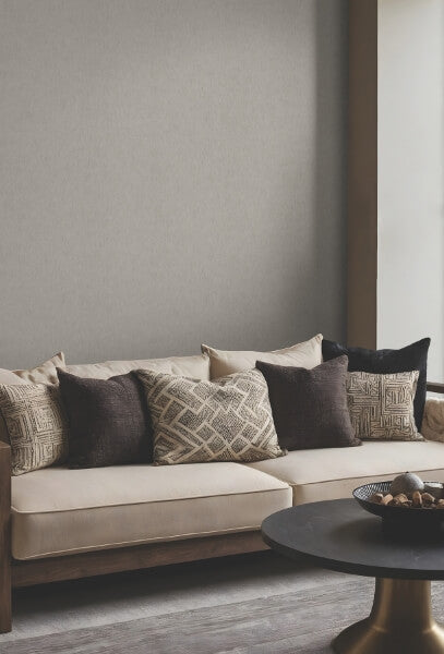 Dustan Taupe Distressed Wallpaper