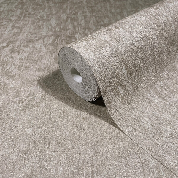 Dustan Taupe Distressed Wallpaper