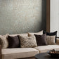 Dustan Teal Distressed Wallpaper