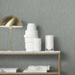 Dustan Teal Distressed Wallpaper
