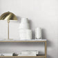 Sculpted Floral Pearl Relief Wallpaper
