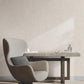 Sculpted Floral Beige Relief Wallpaper