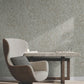 Sculpted Floral Gold Relief Wallpaper