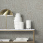 Sculpted Floral Gold Relief Wallpaper