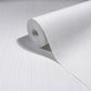 Indra White Striated Wallpaper