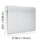 Indra Light Grey Striated Wallpaper