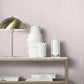 Indra Mauve Striated Wallpaper